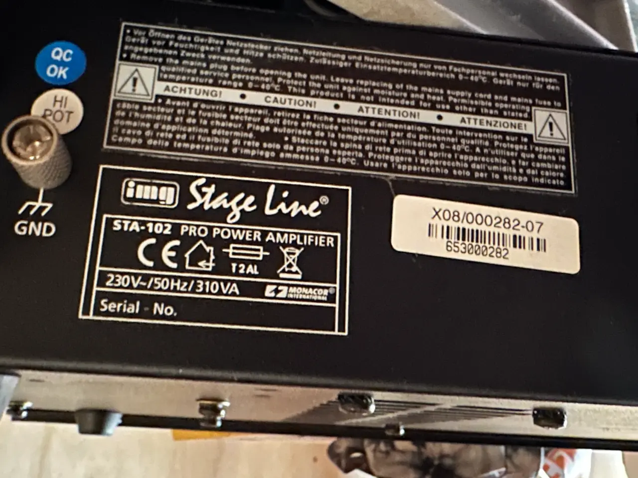 Billede 8 - Komplet teleslynge anlæg, Stage Line, STA-102 Pro