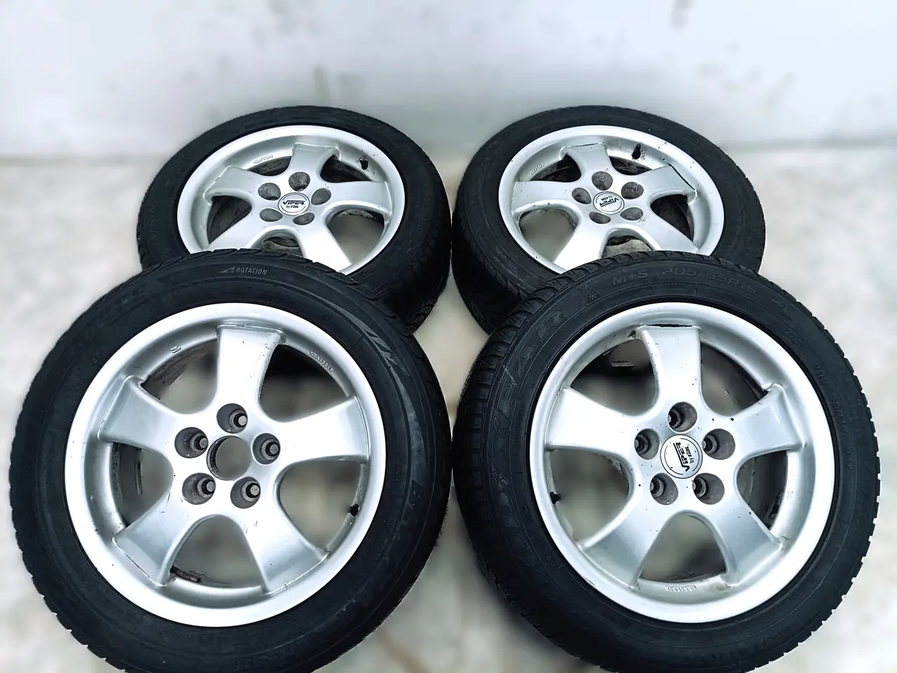 Billede 3 - 5x108 16" ET47 nav 70ø Viper Rial fælge