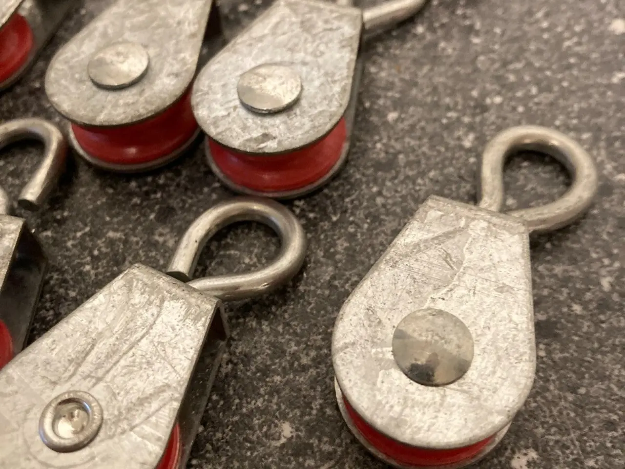 Billede 6 - parti of 25x Heavy Duty Small Pulleys - CE Marked,