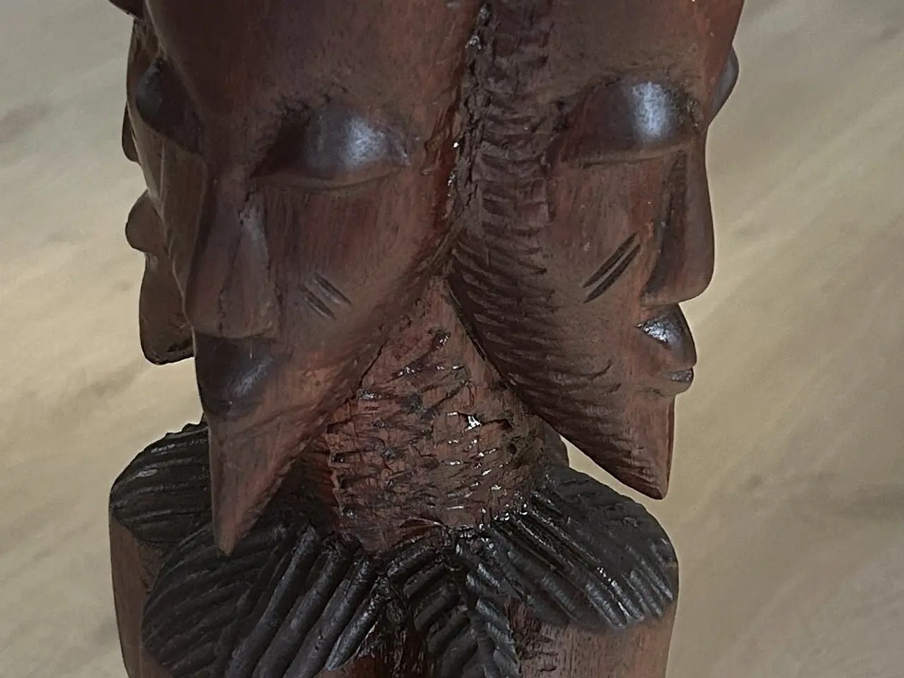 Billede 1 - Træ kunst fra Afrika