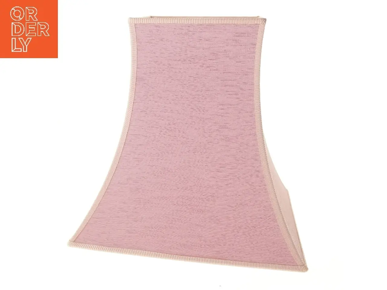 Billede 2 - 2 Lyserøde silke lampeskærmme (str. 35x35x35 cm)