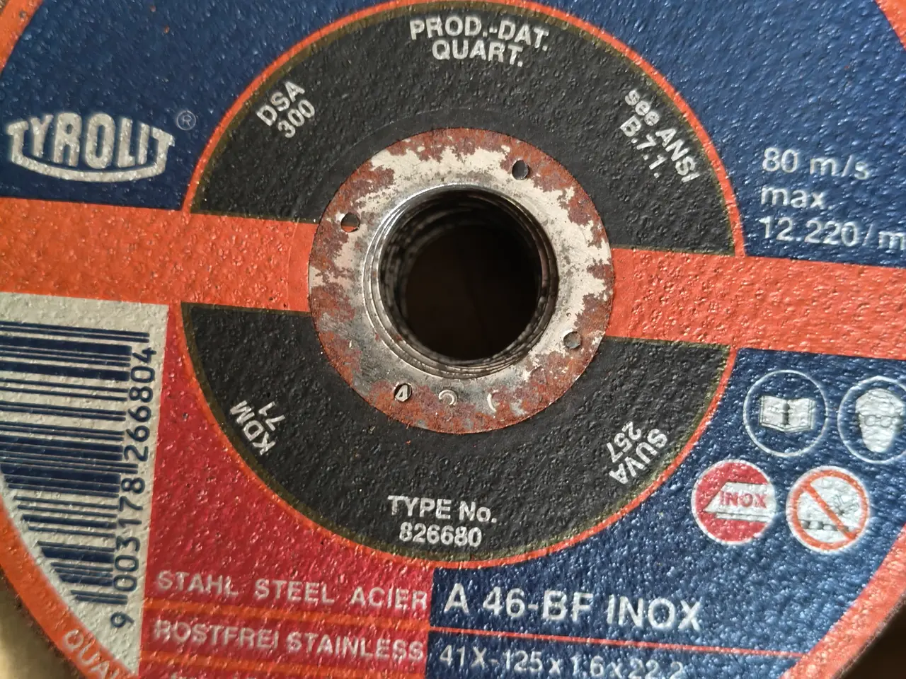 Billede 4 - Skæreskiver 125 mm til rustfri og stål 25 stk i ka