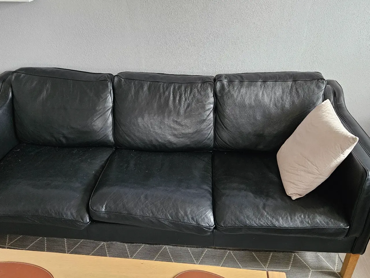 Billede 3 - Ilva Marstrand 3 plus 2 lædersofa