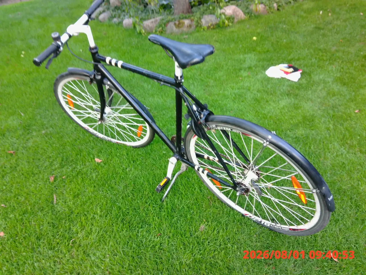 Billede 3 - Sort unisex racercykel med 55 cm stel og 28" hjul,