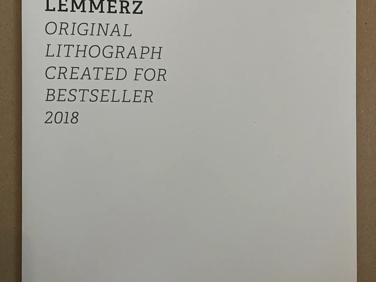 Billede 3 - Christian Lemmerz litografi - Crows