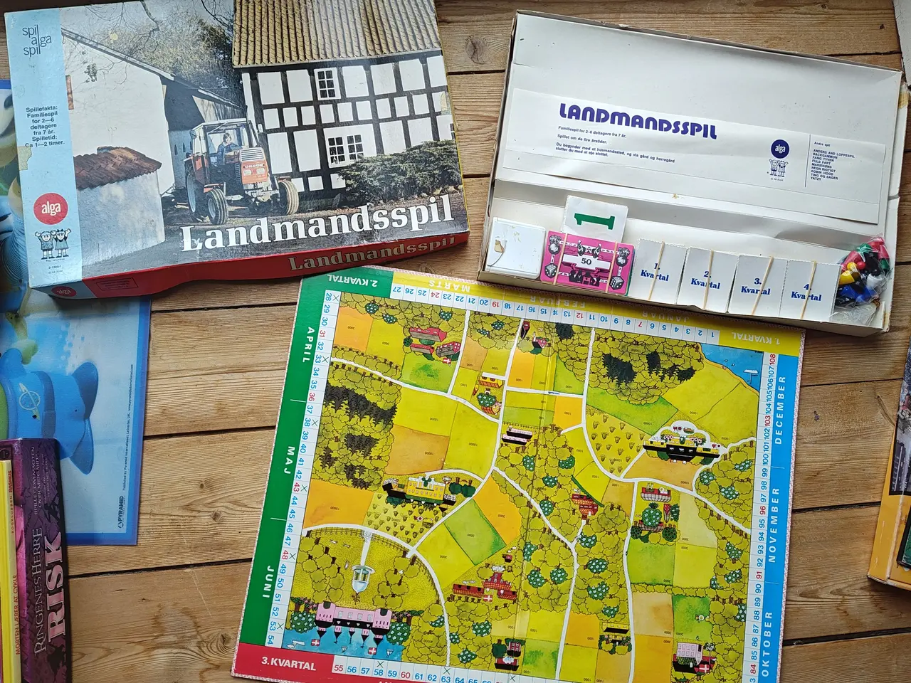 Billede 1 - Landmandsspil Brætspil Landmandsspillet