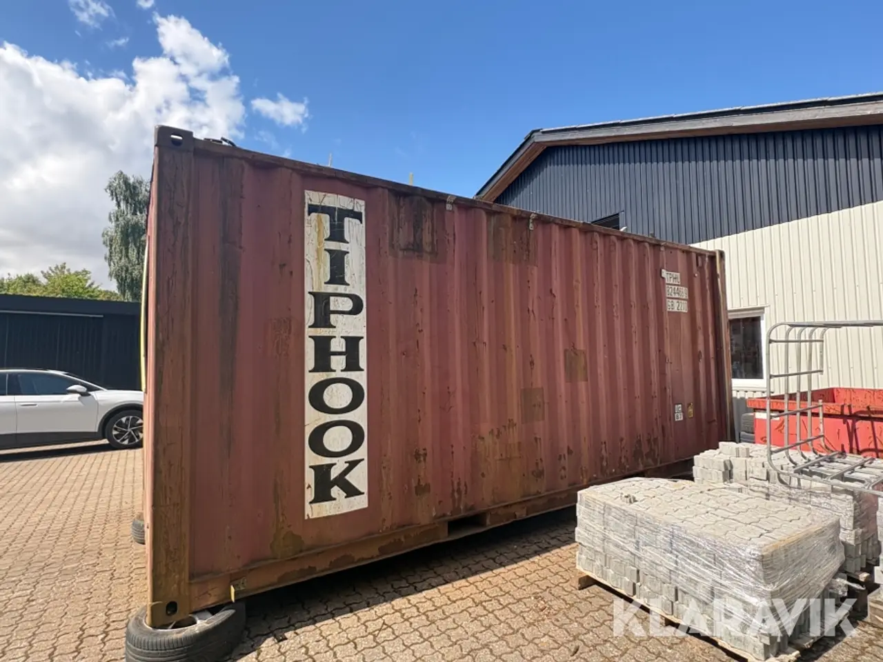 Billede 4 - Container Tiphook 20 fods Med reol