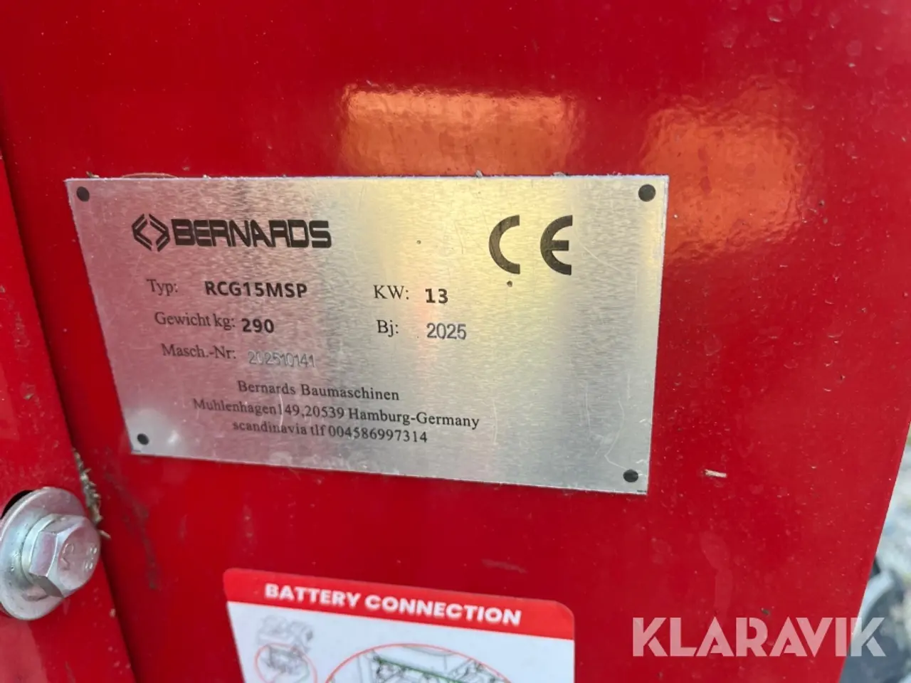 Billede 5 - Flishugger Bernards RCG15MSP