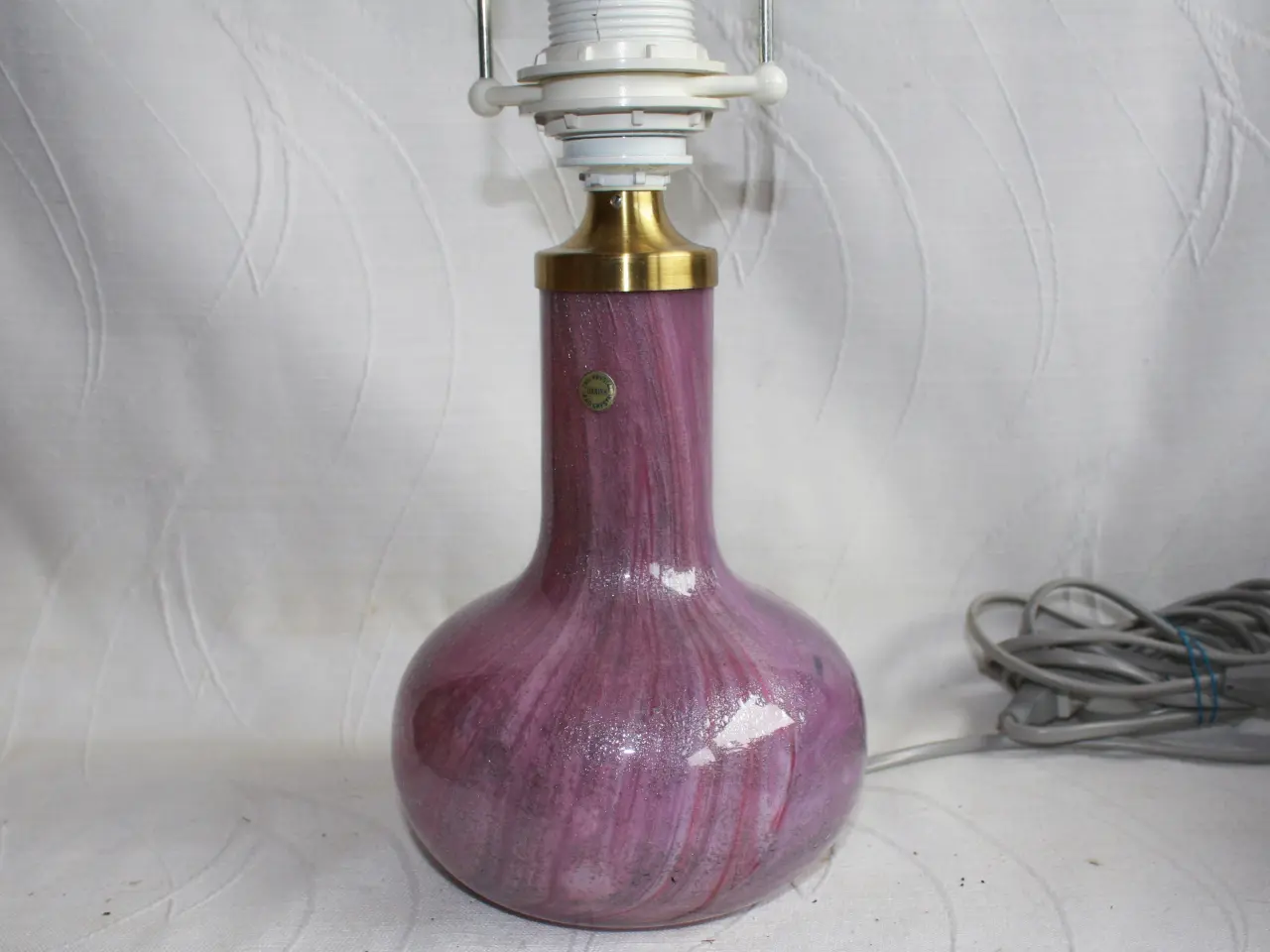 Billede 2 - Bordlampe fra Holmegaard