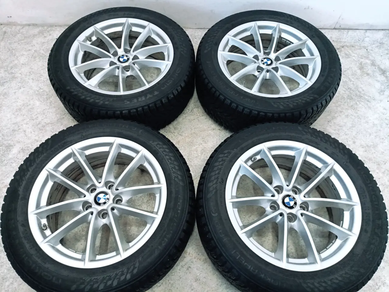 Billede 5 - 5x112 17" ET27 nav 66,6ø BMW vintersæt inkl.TPMS