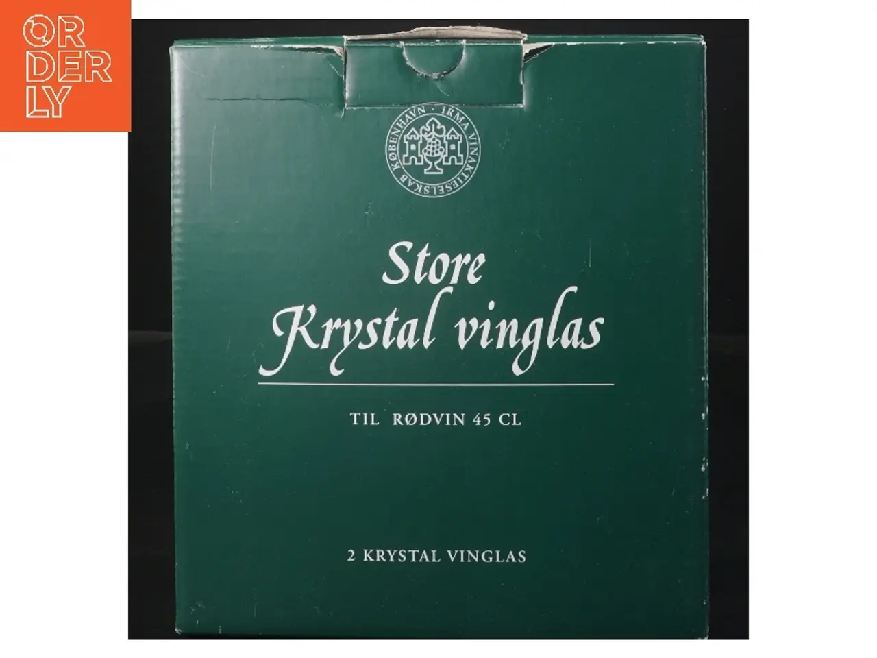 Billede 2 - Store Krystal vinglas fra Irma (str. 2 stk Ø 6,5 cm længde 17 cm)