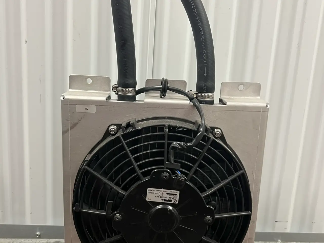 Billede 3 - Køler / Radiator med Spal VA07-BP12/C-58S Blæser