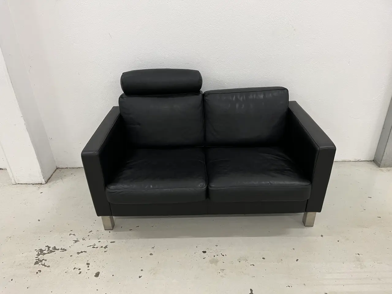 Billede 2 - Mogens Hansen MH321 2 Pers.Sofa i sort premium .
