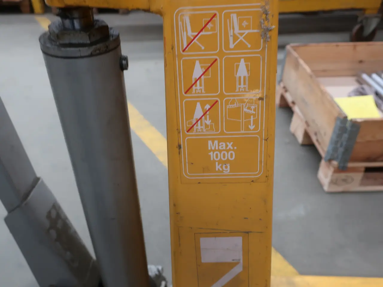 Billede 4 - Palleløfter 1000 kg.
