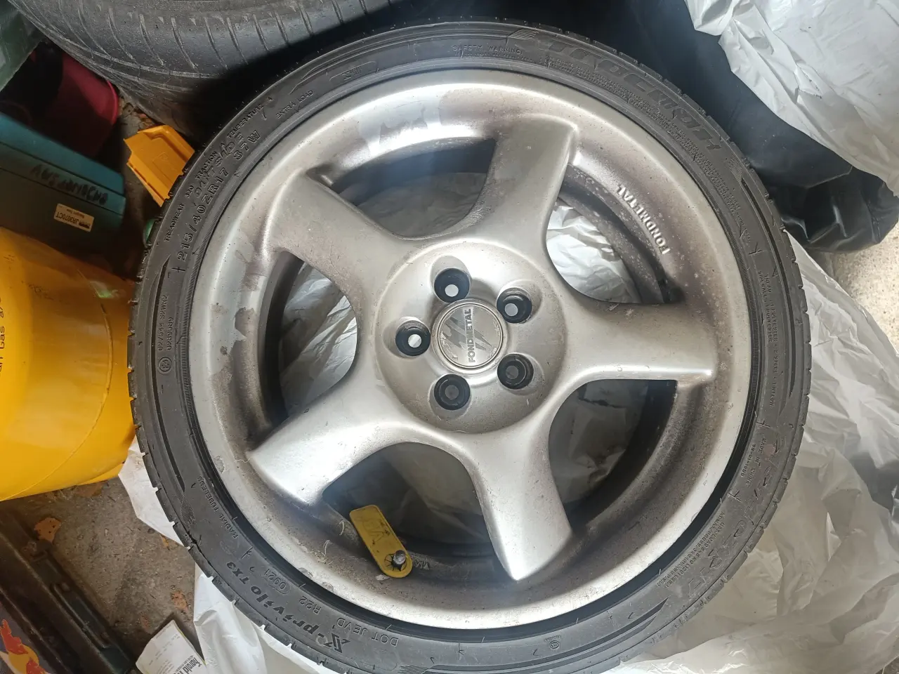 Billede 1 - Fondmetal 9A Alufælge 7x17