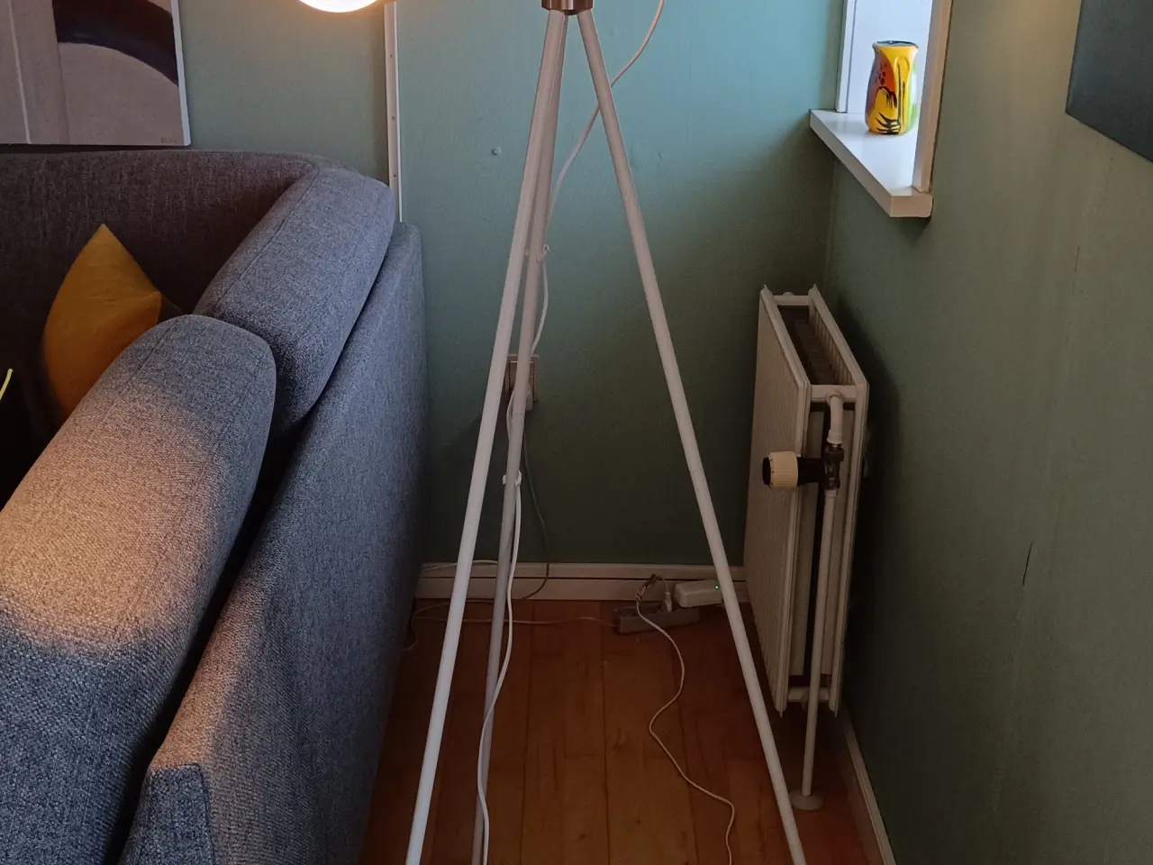 Billede 4 - Gulvlampe Nordlux, model Largo, hvid lak