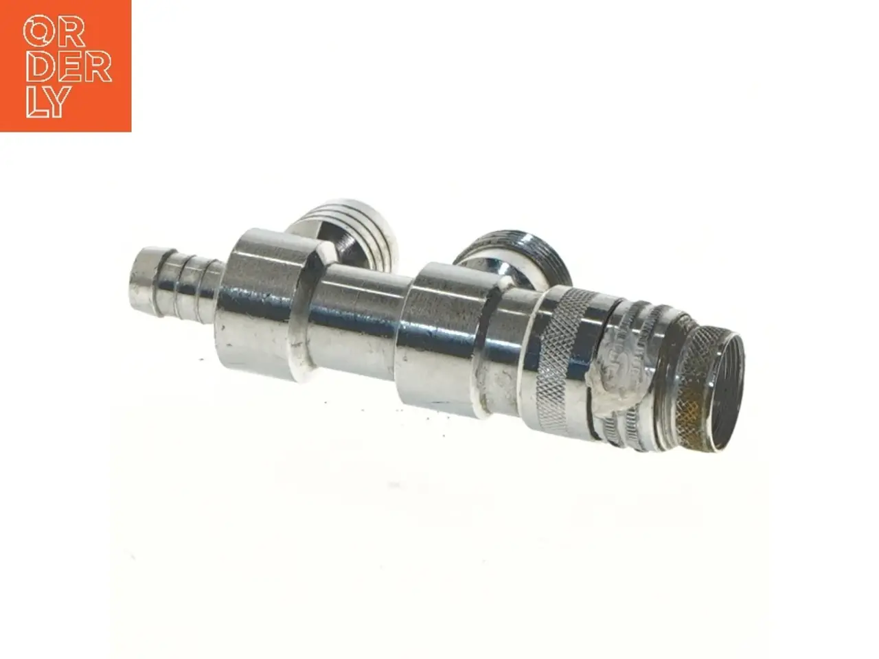 Billede 4 - Metalventil med koblinger (str. 13 cm)