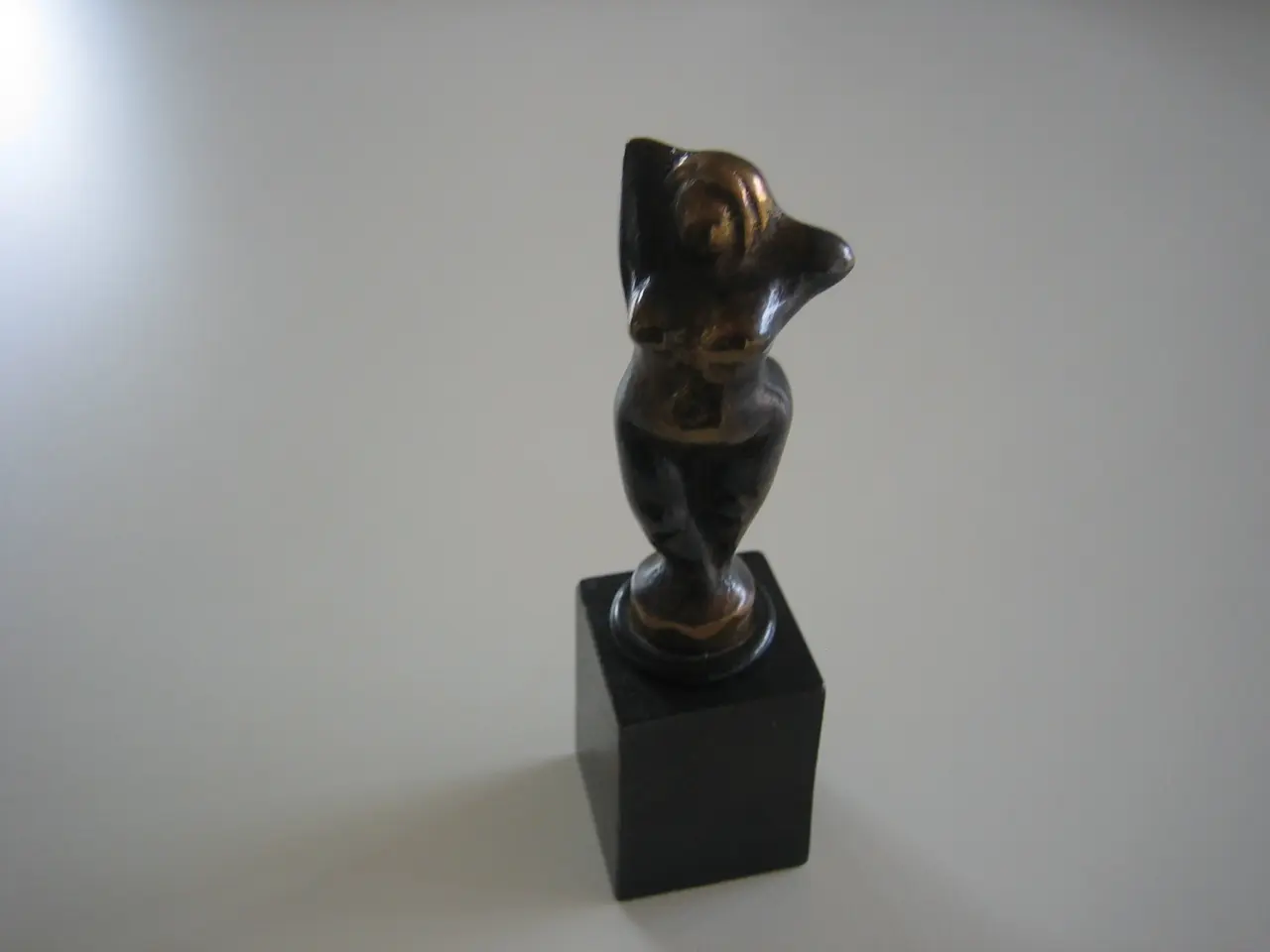 Billede 1 - Vinprop i bronze.