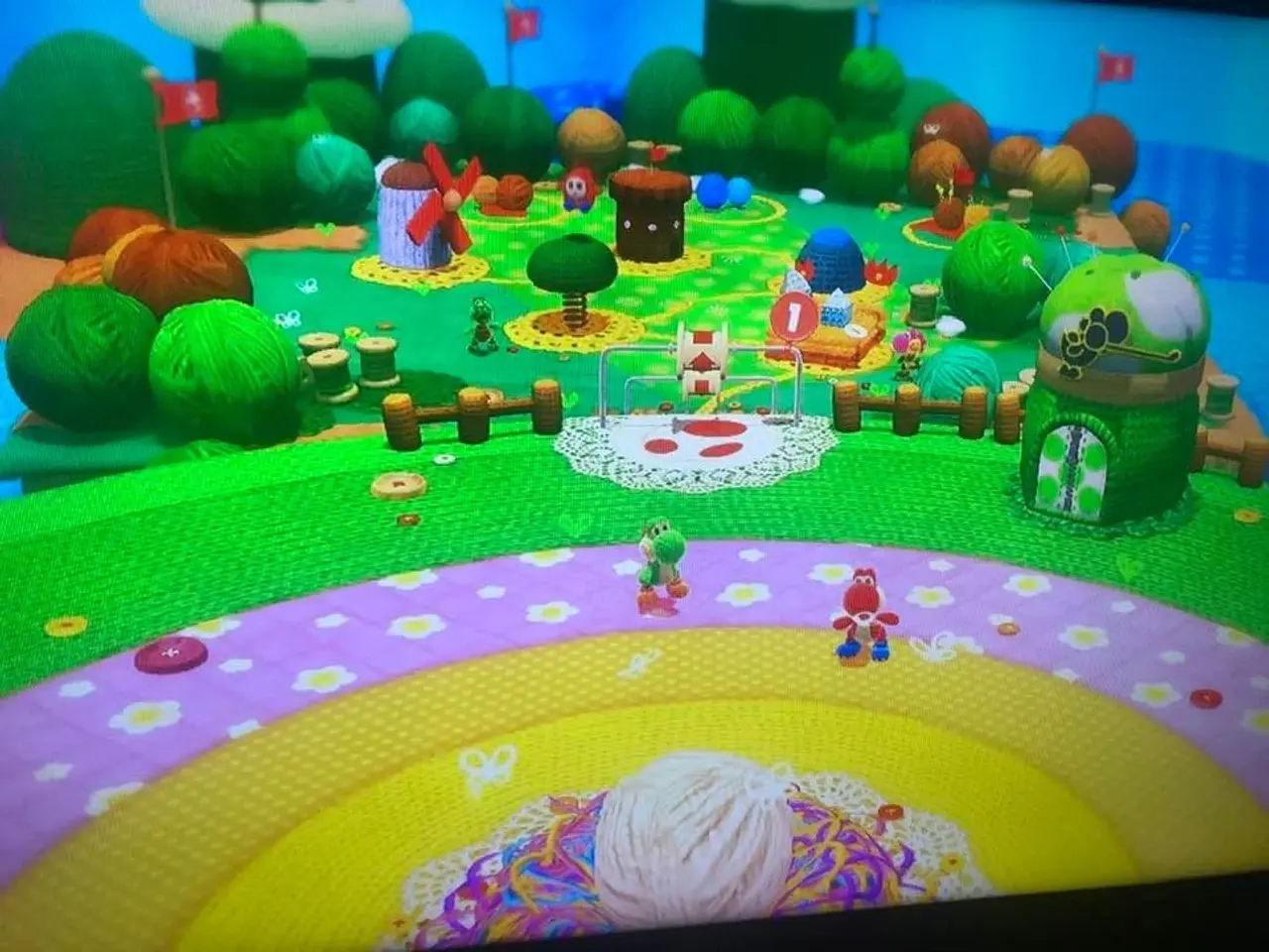 Billede 10 - Yoshies wolly world, Wii U Spil