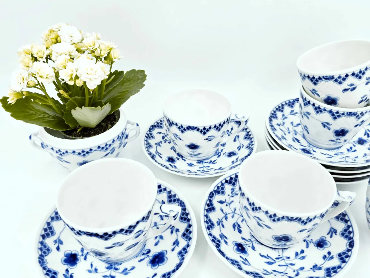 Billede 6 - Dickens Sommerfugl kaffekopper Porcelæn