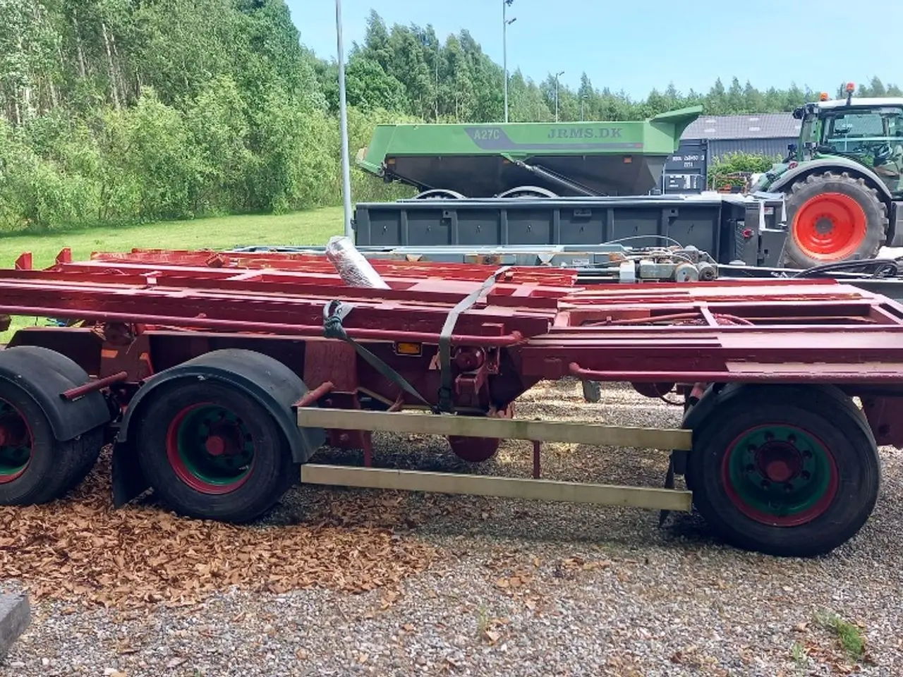 Billede 4 - SVF Container Trailer 3-akslet 18t. (defekt)