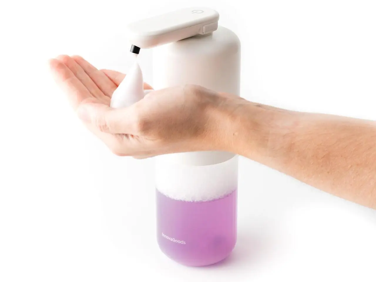 Billede 7 - Sæbedispenser med skum og sensor - Bitefom, genopladelig 350 ml