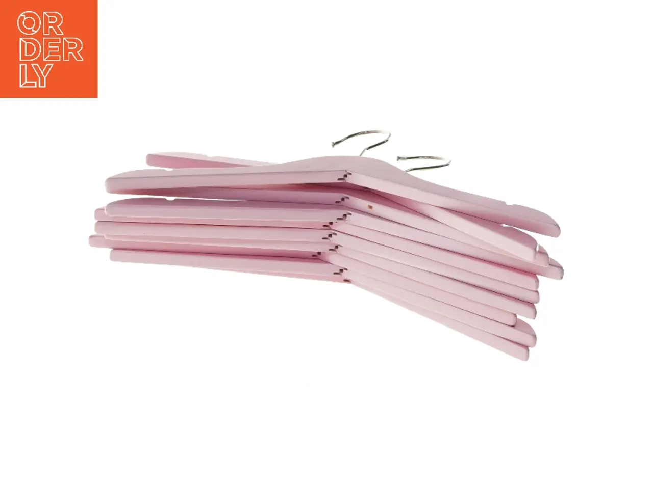 Billede 2 - Lyserøde bøjler, 10 stk (str. 10 stk 32 cm)
