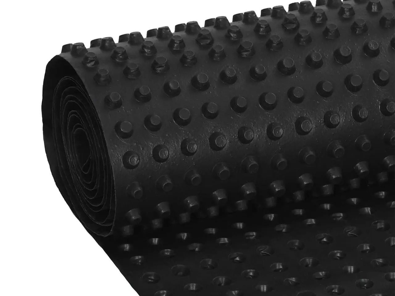 Billede 8 - Dimpled drænplade i HDPE - sort 0,5 × 10 m