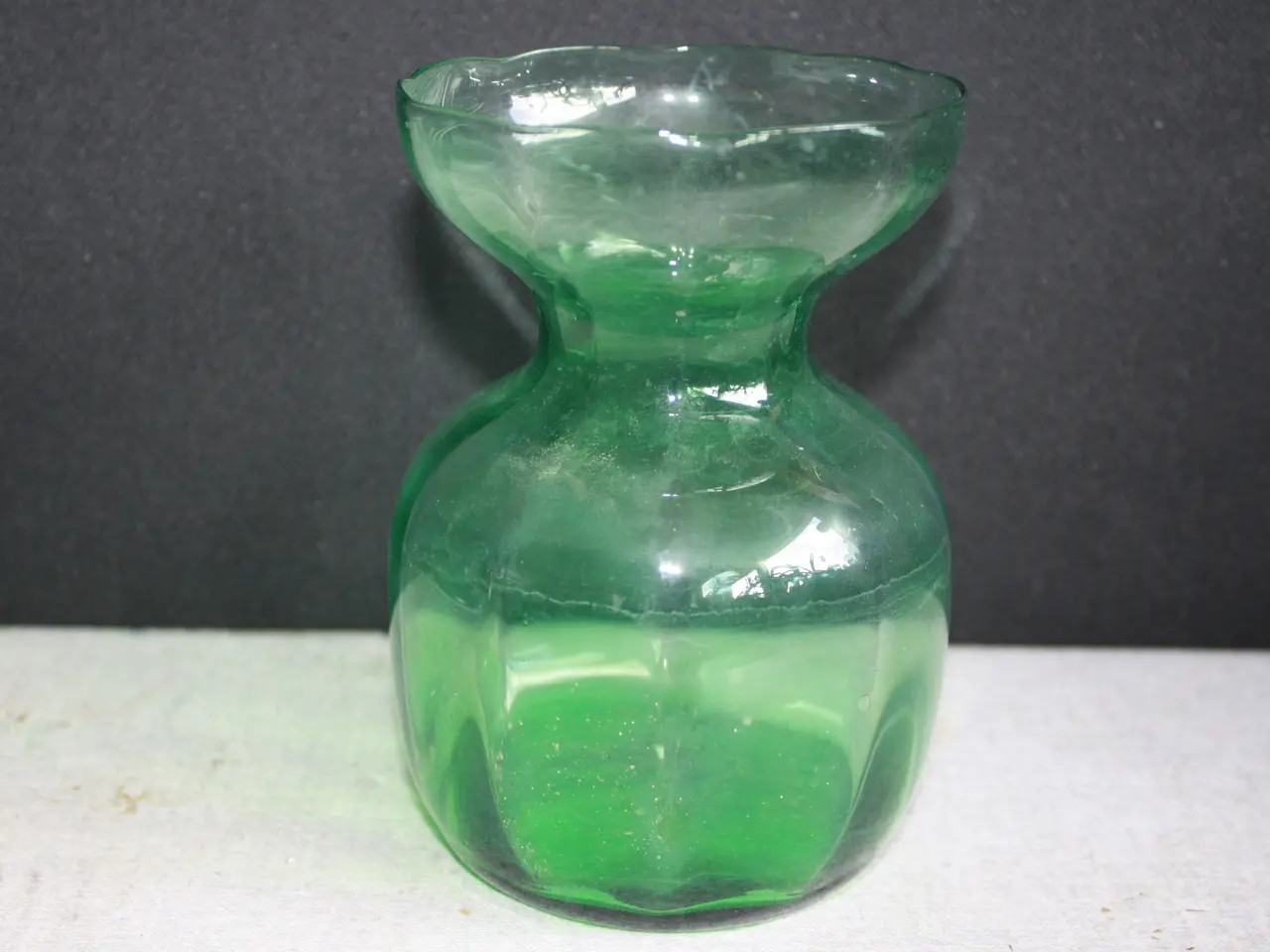 Billede 1 - Grønt hyacintglas