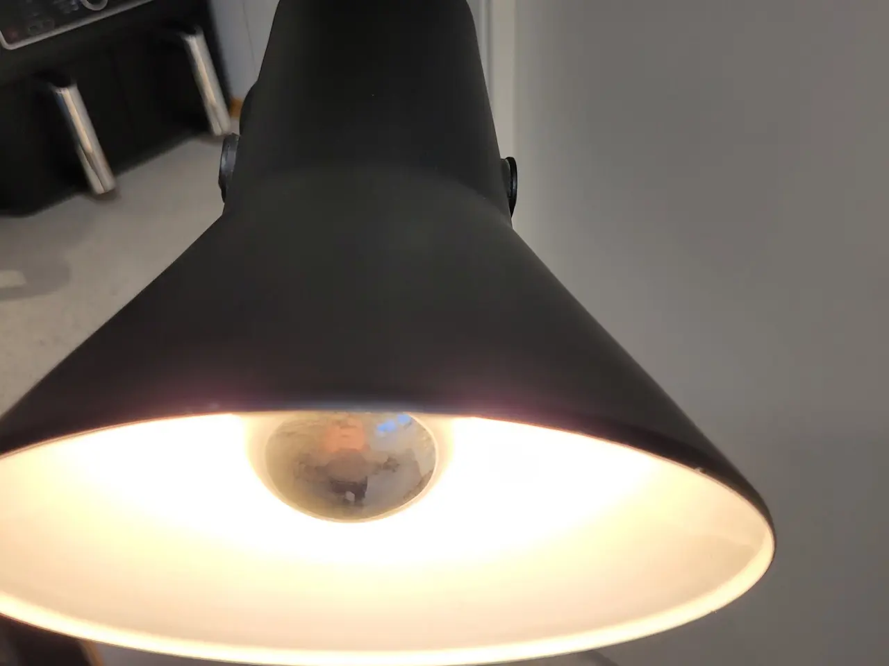 Billede 3 - Vintage Ikea gulvlampe-model G605/11131(sort/Krom,