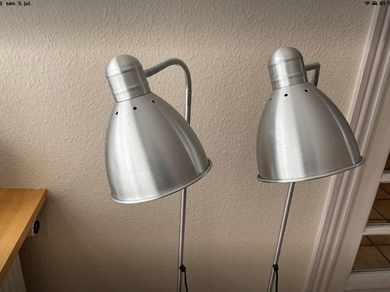 Billede 2 - 2 Ikea standerlamper