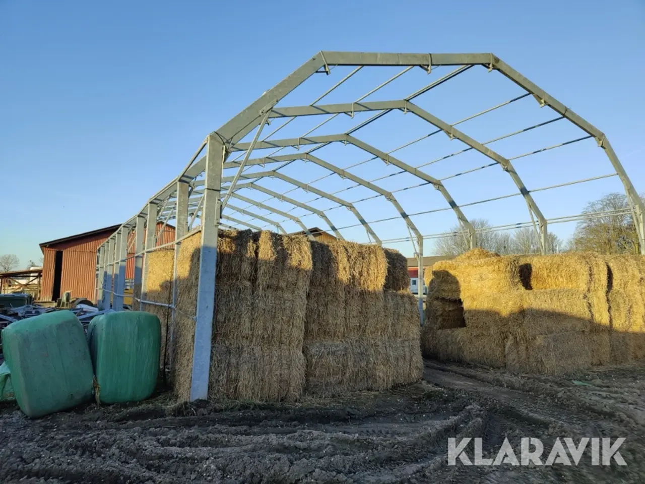 Billede 5 - Teltlade uden dug 36x12 Meter Nedtaget