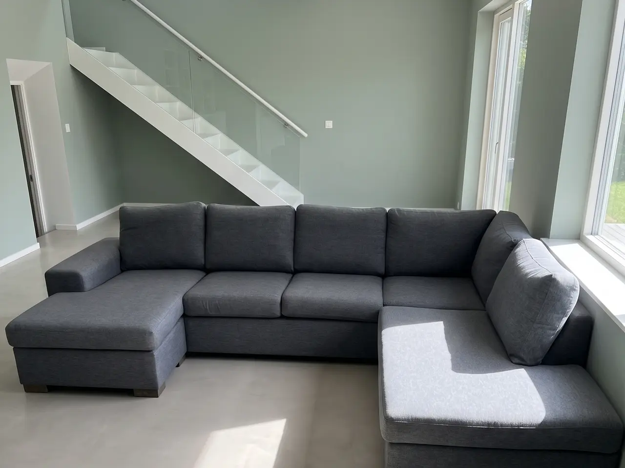 Billede 1 - Stor hjørnesofa med chaiselong