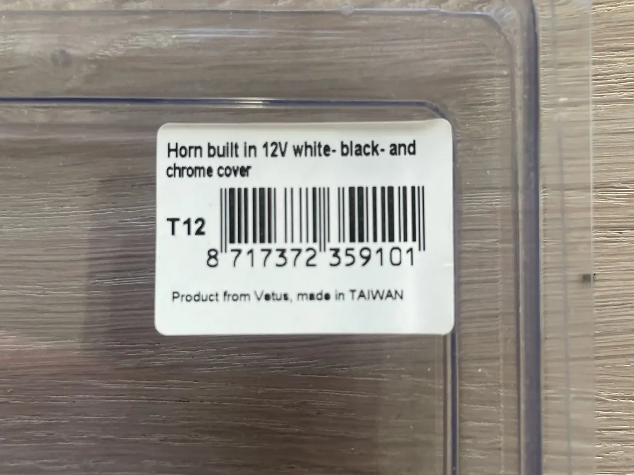 Billede 2 - Marine horn Vetus T12 cover hvid og sort
