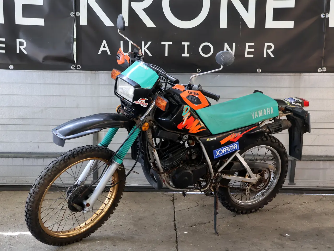 Billede 1 - Yamaha DT175 årg 1996. reg nr DS35206.
