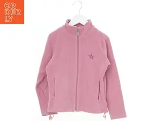 Rosa fleecejakke med stjerne fra Mywear (str. 122)