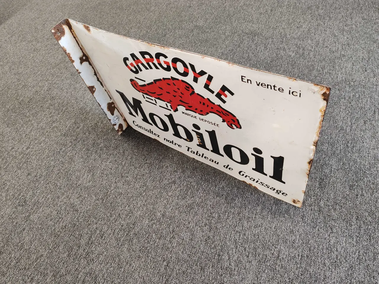 Billede 6 - Mobiloil skilt