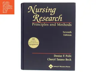 'Nursing research: Principles and methods' af Denise F. Polit (bog)