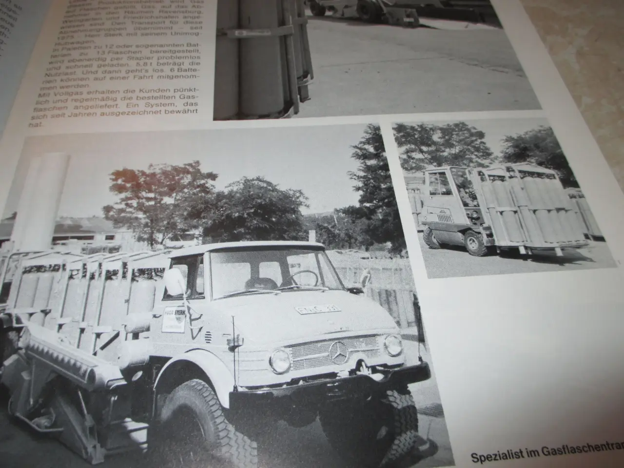 Billede 4 - Mercedes Unimog+ MB trac brochure