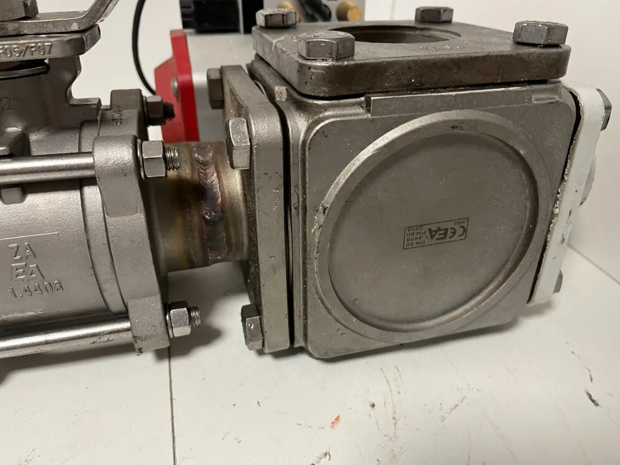 Billede 5 - END-Armaturen ZD311567 DN50 Ball ventil Pneumatic