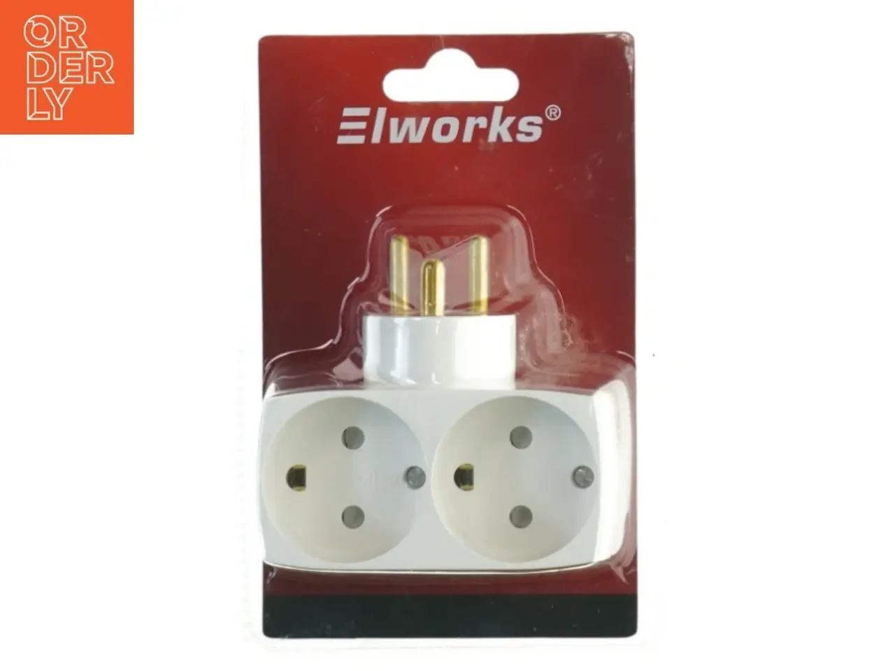 Billede 1 - Elworks dobbeltstikdåse fra Elworks (str. 8 cm)