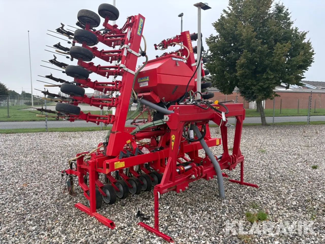 Billede 7 - Såmaskine Einböck Chopstar EGS 24 rows med Wifo hydraulisk rammestyring