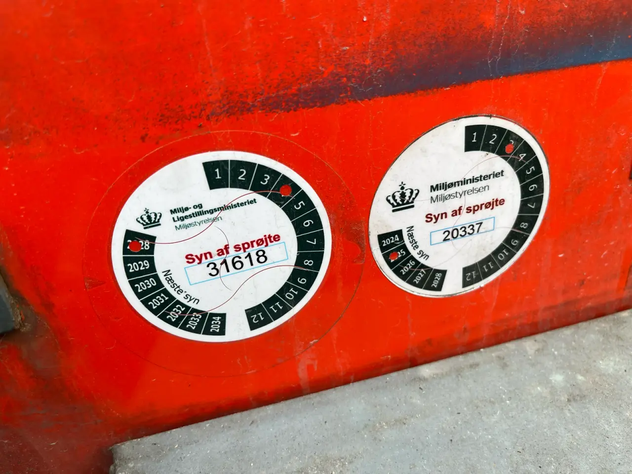 Billede 6 - Schaumann 1000 liters tågesprøjte (synet 2025)