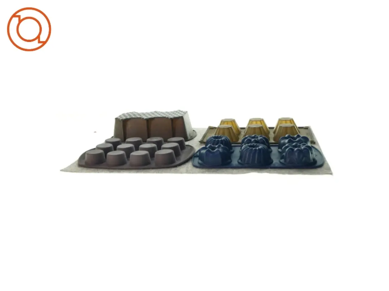 Billede 3 - Bageforme 4 stk. (str. 28 x 18 og 31 x 18 og 30 x 18 og 26 x 13 x 8cm)