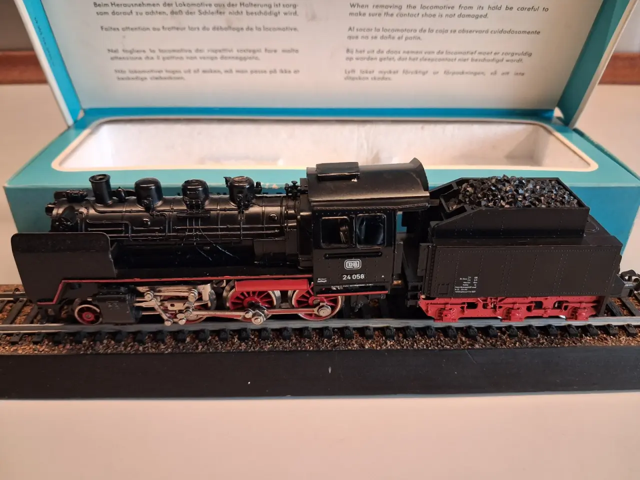Billede 1 - Märklin #3003 Damplokomotiv AC analog