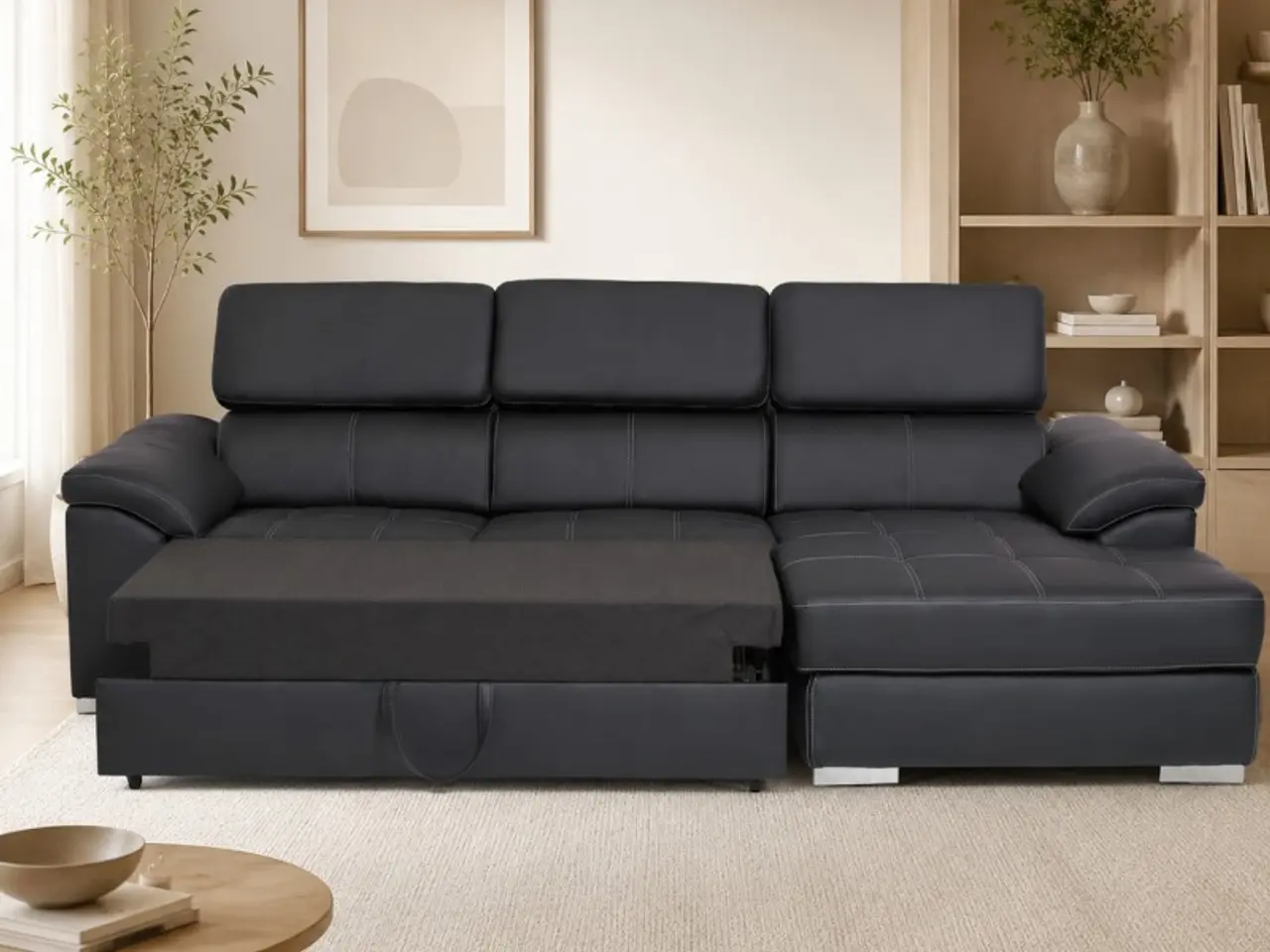 Billede 11 - Stitch Sovesofa højrevendt Med Indbygget Sengeudtræk