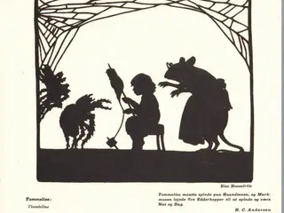 Hasselriis, Else - H. C. Andersen - Kartonkort 18x15 cm - Ubrugt