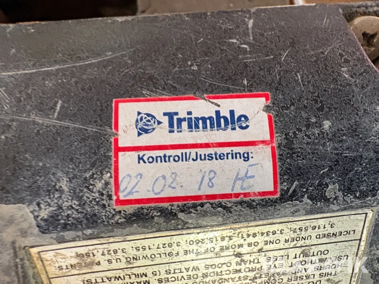 Billede 8 - Rørsøger og rotorlaser Spectra Physics LP3A samt Sokkia 1160