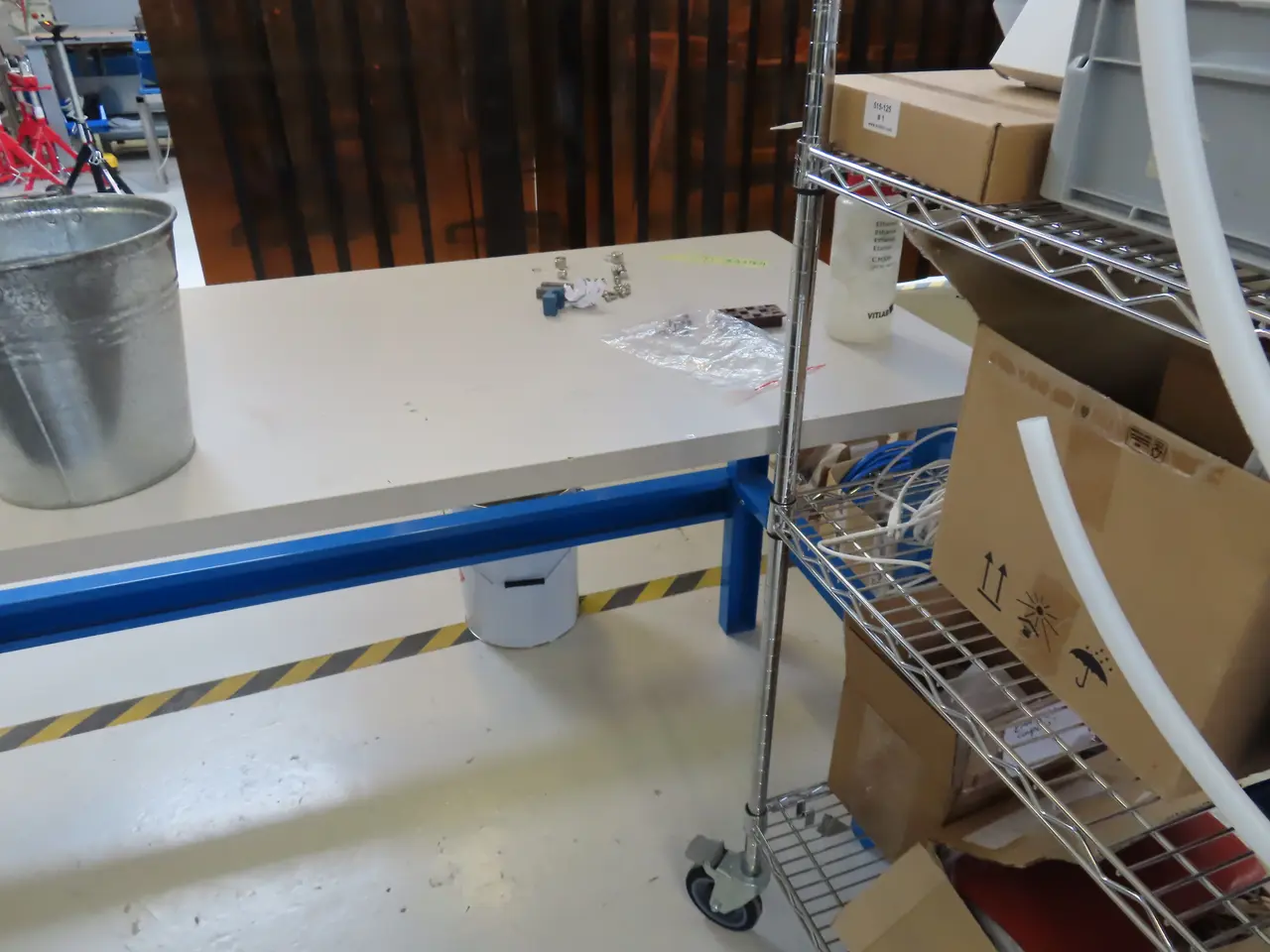 Billede 3 - Arbejdsbord uden indhold FERAX