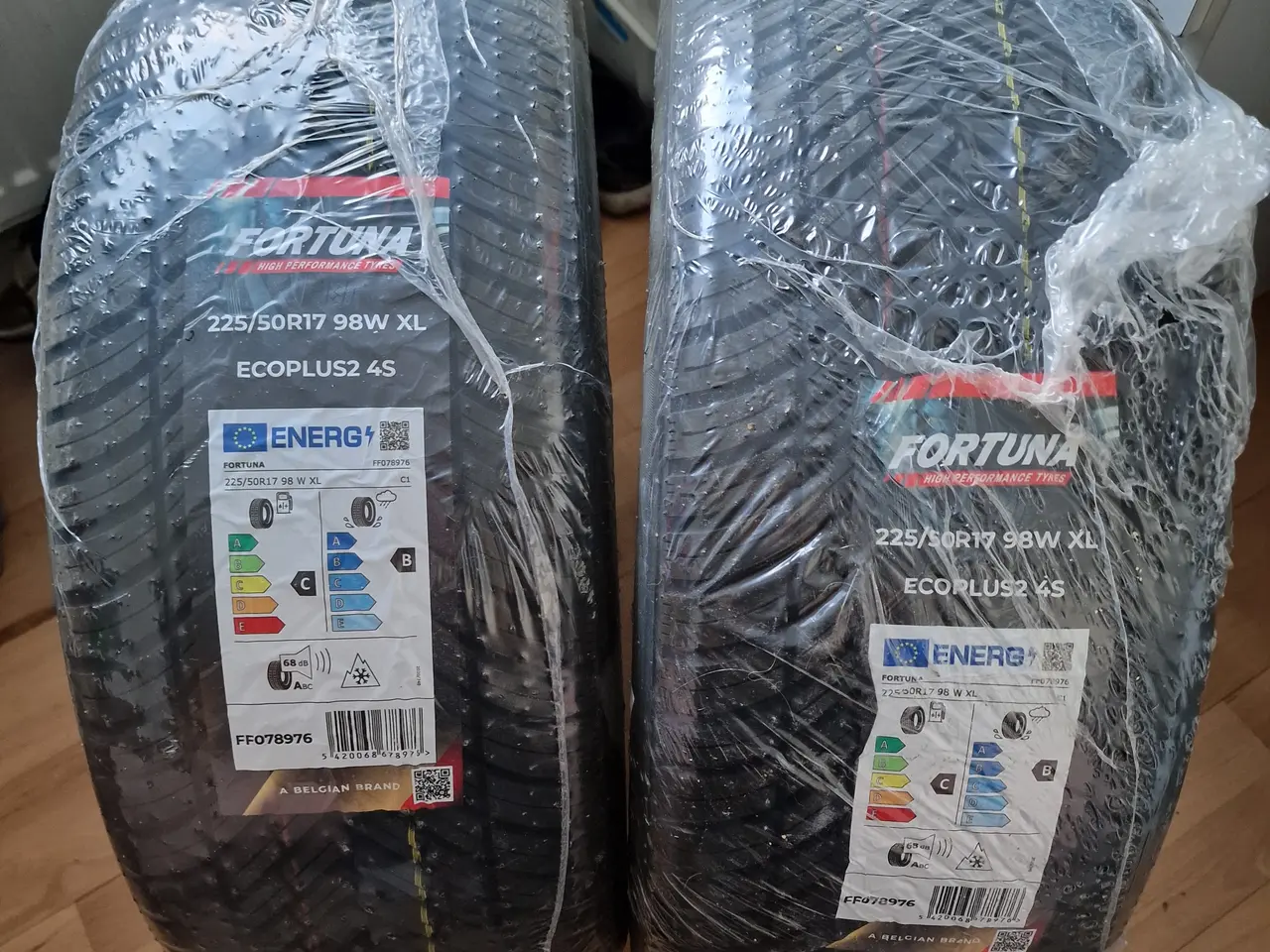 Billede 1 - Fortuna Ecoplus2 4S helårsdæk 225/50 R17 98 W XL